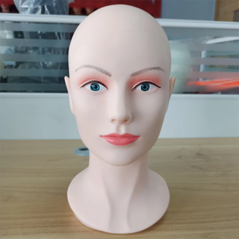 Female Head Model Manikin Mannequin Wig Glasses Hat Cap Display Stand