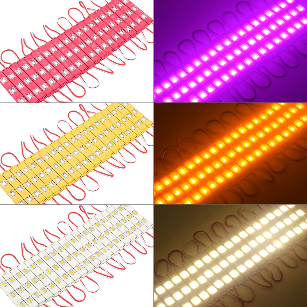 Супер яркий 12 в 43 Вт SMD 5730 светодиодный модуль с US/EU/UK/AU источник питания+ DC разъем для дома кафе бар караоке гостиница магазин
