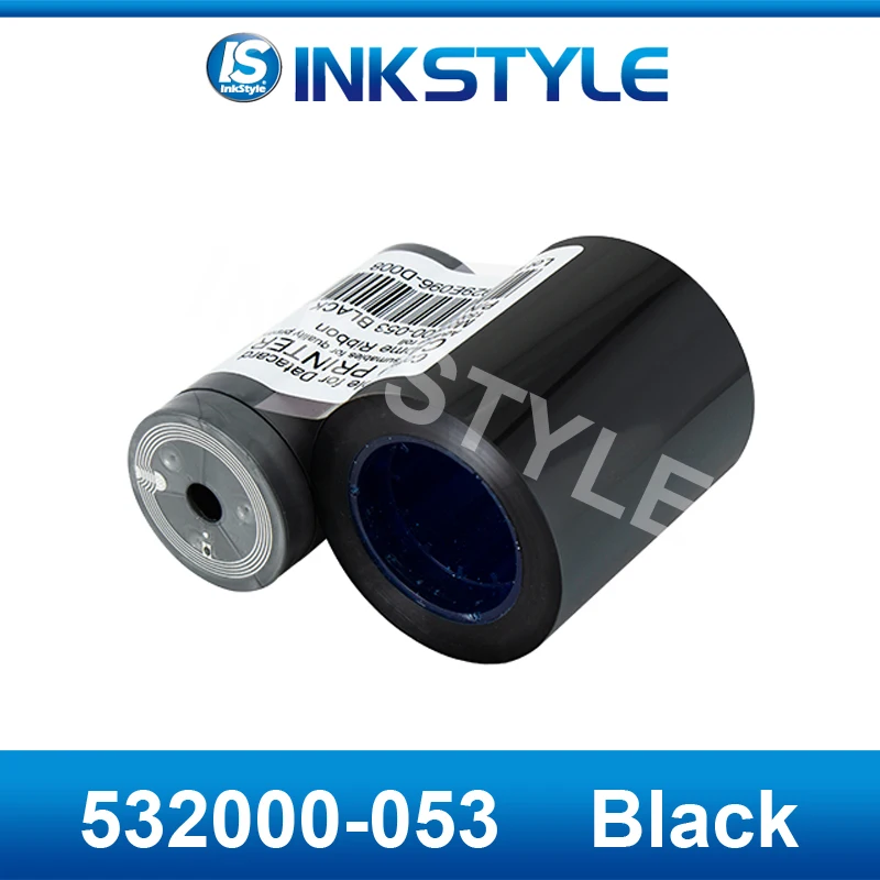 5 предметов/Лот, размер с 532000-053 Черная лента 1500 принты для Datacard SP35 SP55 SD360 FP65 SP75+ SD460 карточного принтера