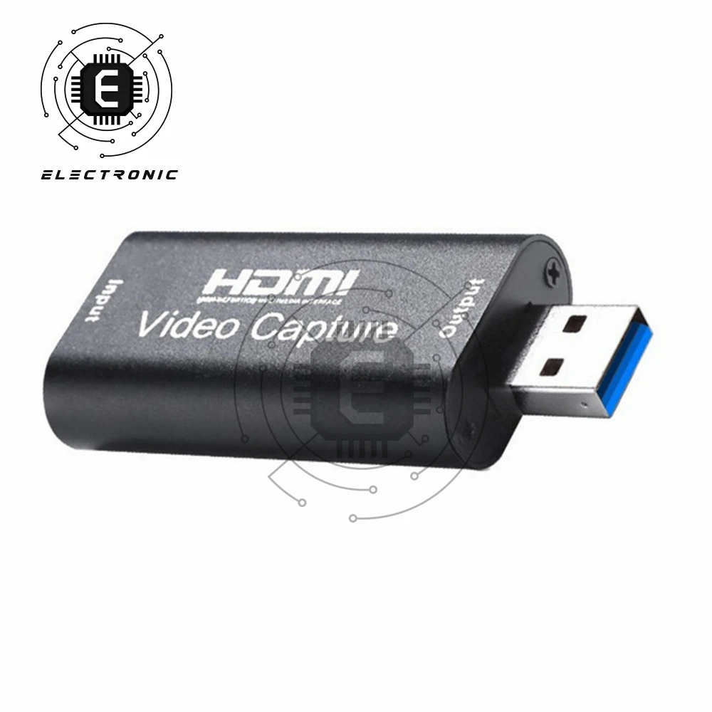 Карта видеозахвата USB3.0 HDMI с металлическим корпусом 1080P поддержка Windows Android и MacOS |