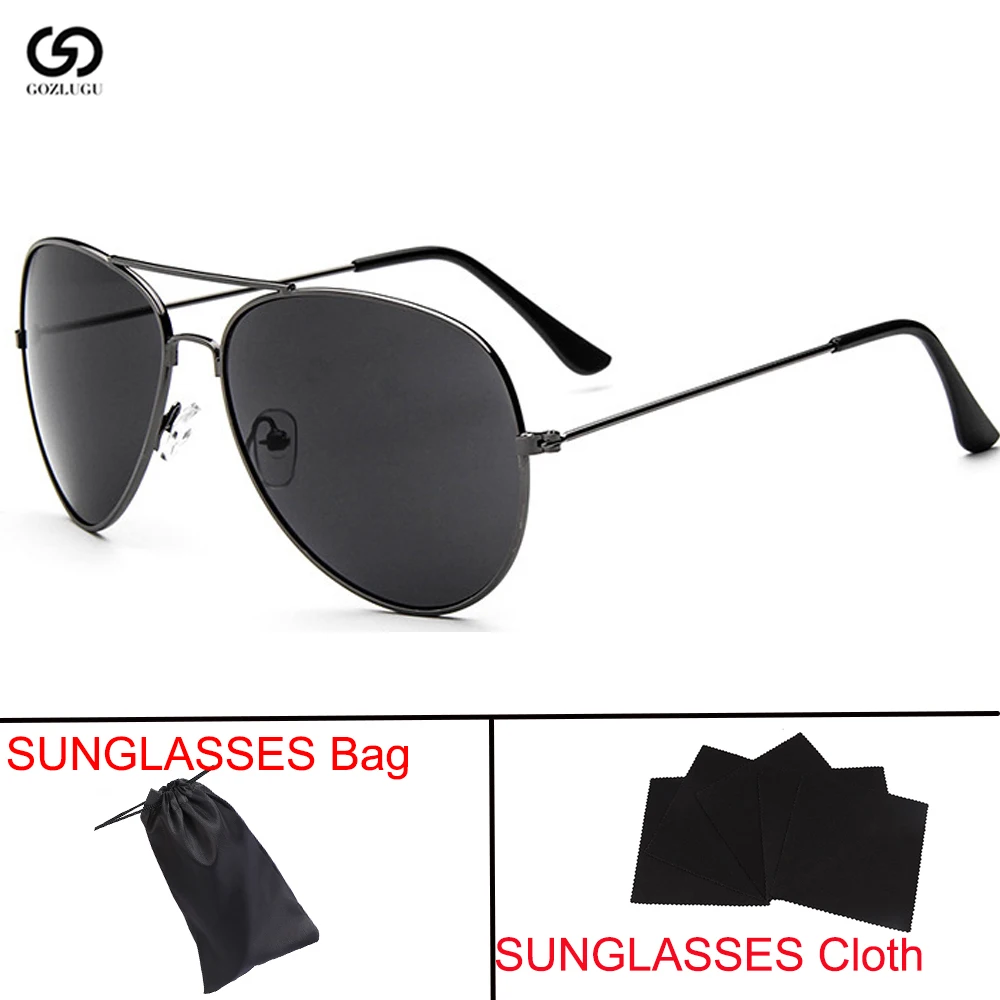 Брендовые поляризационные солнцезащитные очки для мужчин и женщин, ретро очки с защитой от ультрафиолета, водительские очки - Цвет линз: gun gray
