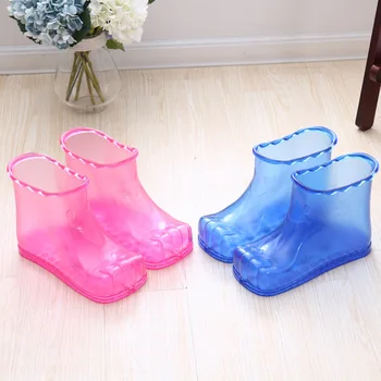 

Foot Bath Massage Stress Relief Boots Relaxation Bucket Boots Feet Care Hot Compres PVC Durable Foot Care Massage Dropshipping