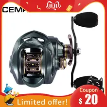 CEMREO карбоновая Рыболовная катушка, литье волокна, супер светильник, вес 165 г 11+ 1BB 4,5 кг, углеродное волокно, Рыболовная катушка для приманки