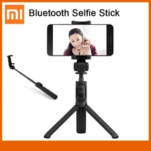 Xiaomi складной штатив монопод селфи палка Bluetooth с беспроводной кнопкой спуска затвора селфи палка для iOS/Android/Xiaomi