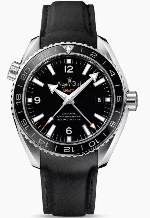 

Luxury Brand New Men Automatic Mechanical Independent GMT Waterproof Silver Black Rubber Ceramic Bezel Stainless Steel 007 Watch