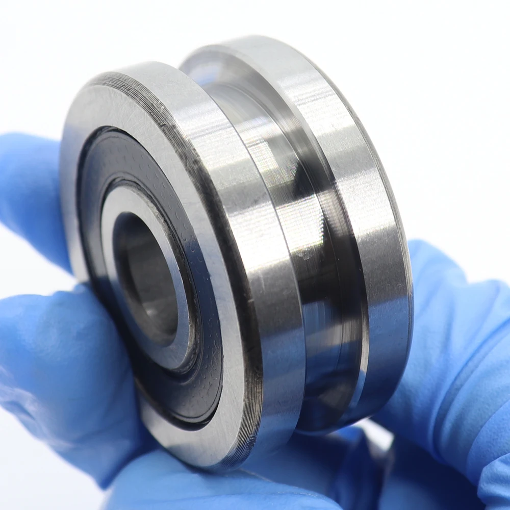 H Groove Bearing ( 1PC ) 12*42*19 mm Steel Bearing Rollers H4/4 H5/4 H6