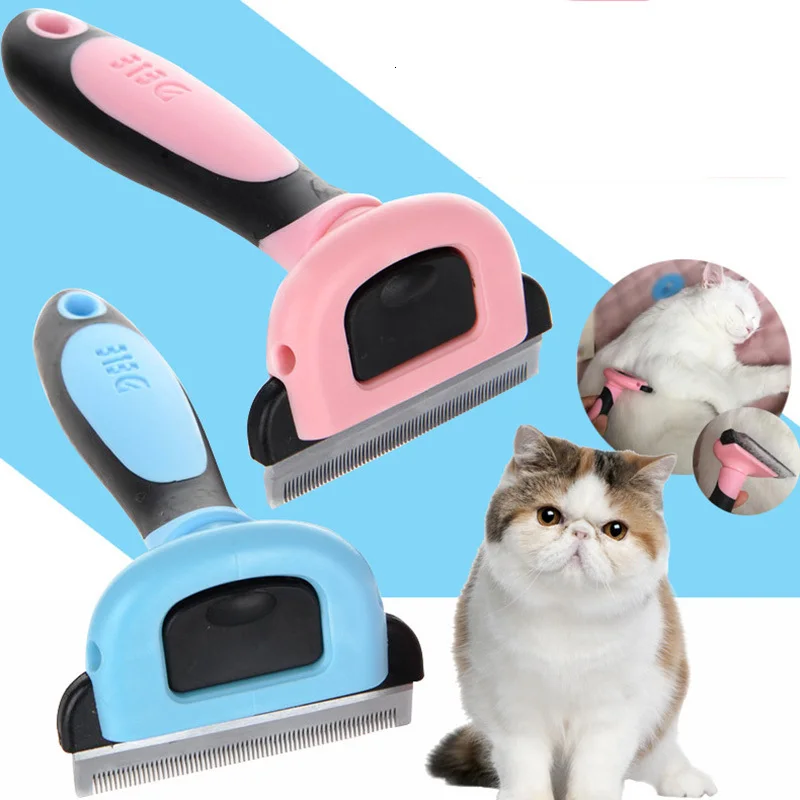 Detachable Pet Hair Removal Comb Dog Short Medium Hair Brush Handle Beauty Brush Accessories Comb For Cats Grooming Tool Detachable Pet Hair Removal Comb Dog Short Medium Hair Brush Handle Beauty Brush Accessories Comb For Cats Grooming Tool