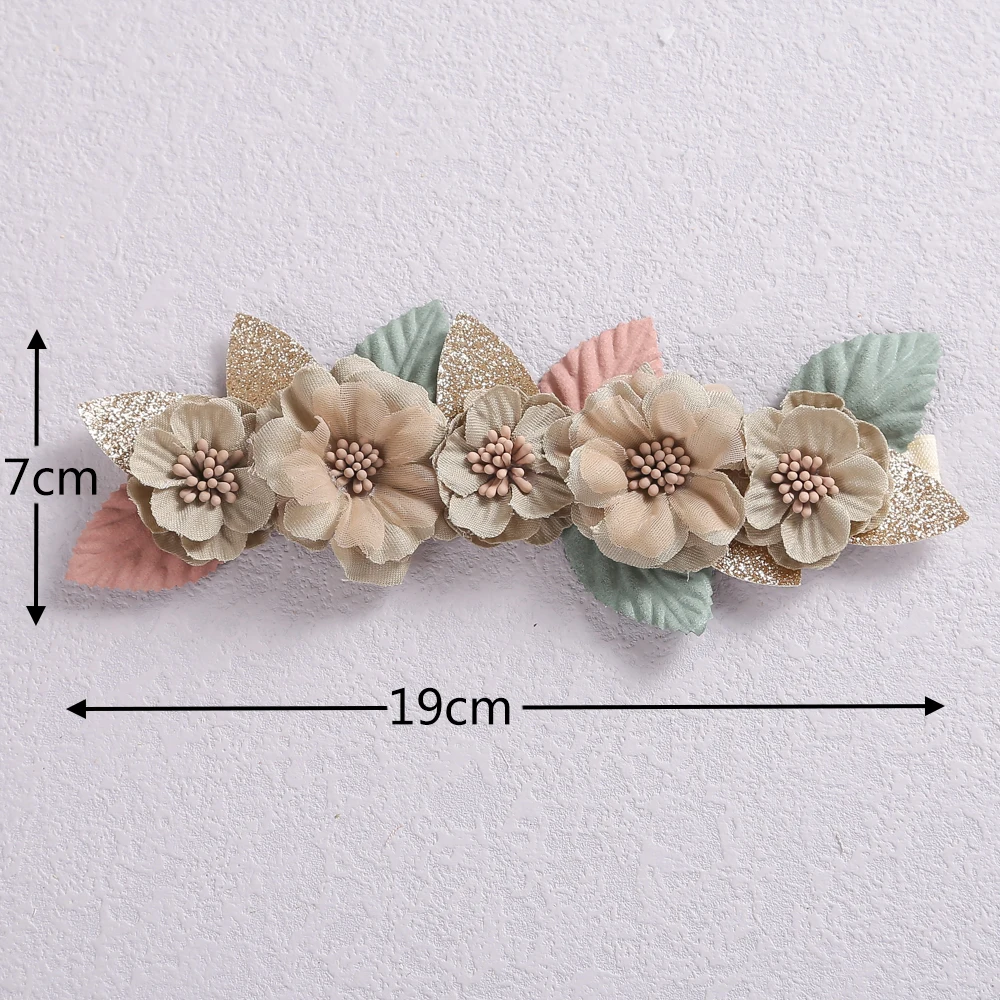 boots baby accessories	 Fashion Florals Headband Newborn Baby Elastic Princess Hairbands Child Kids Hair Accessories Photography Prop Infant Headwear designer baby accessories