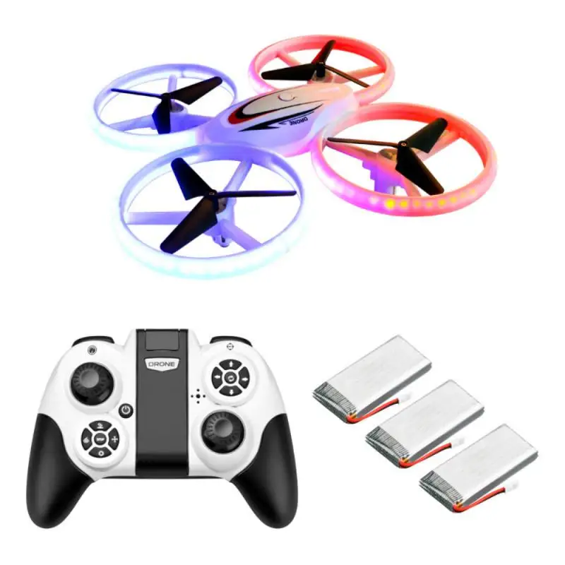 3dr solo remote charger RC Mini Quadcopter Colorful Light RC Drone Remote Control Aircraft Radio Control  Altitude Hold Helicopter Children Toys Gift camoro quadcopter drone with camera RC Quadcopter