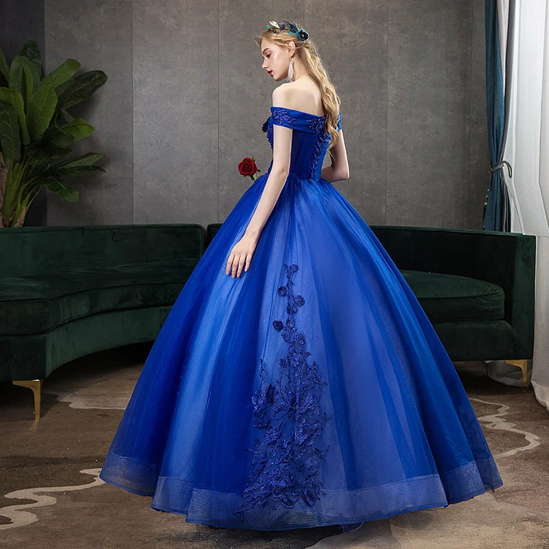 Quinceanera Dresses Sexy V-neck Ball Gown Vintage Lace Embroidery Party Prom Formal Quinceanera Dress Plus Szie