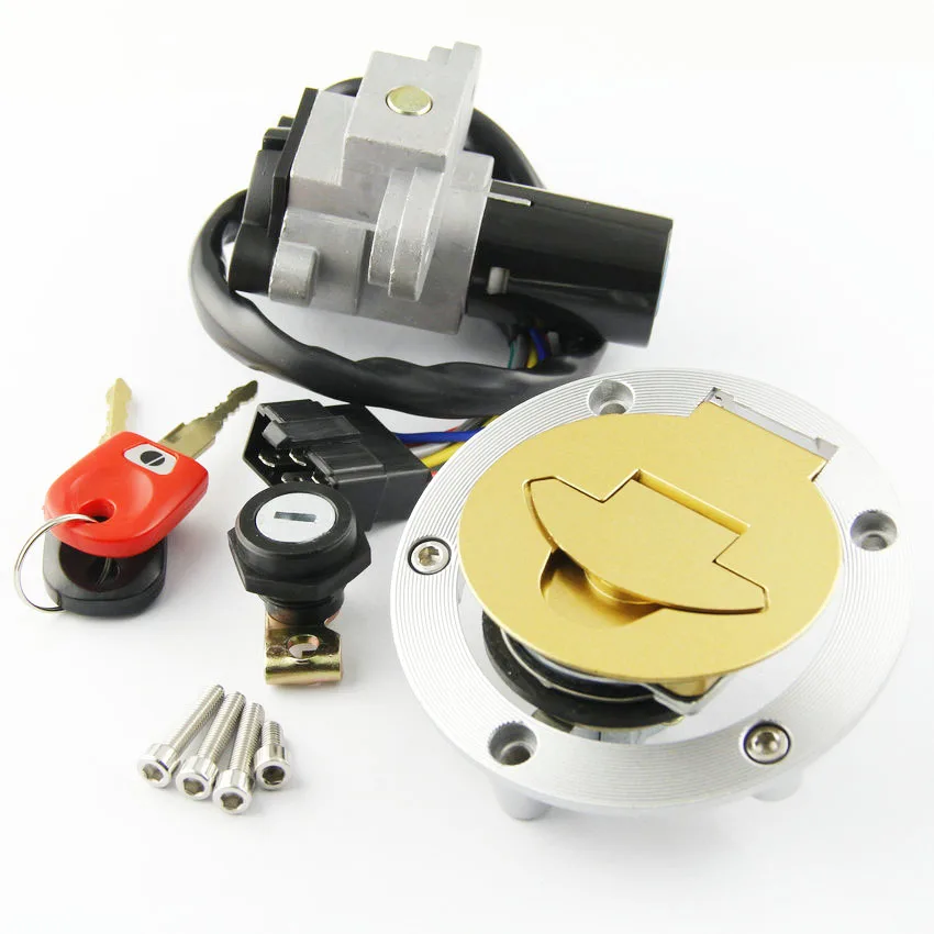 

Motorcycles Ignition Switch Gas Cap Seat Key Lock Set For Ducati M750 Monster M600 ST2 944 Cagiva mito125 900 750 SS ST4