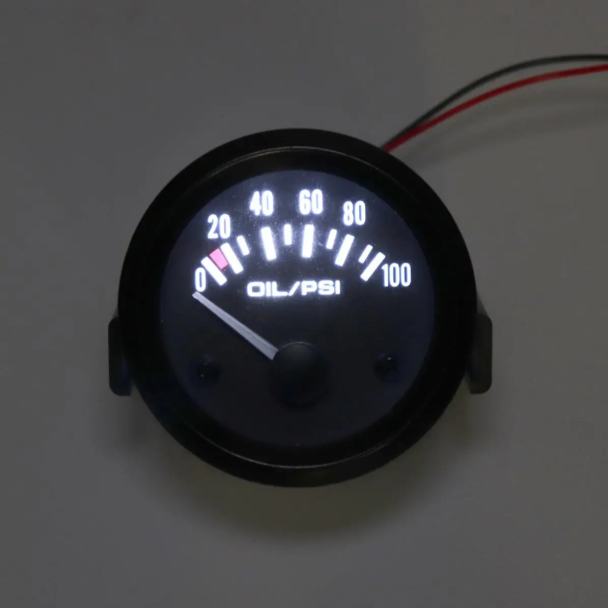 12 В " 52 мм 0~ 100PSI Универсальный Красочный светодиодный цифровой автомобильный масляный пресс, манометр PSI с датчиком давления масла