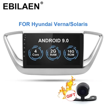 

Car Radio Multimedia Player For Hyundai Solaris Verna 2015-2020 2Din Android 9.0 Autoradio GPS Navigation Stereo IPS Screen