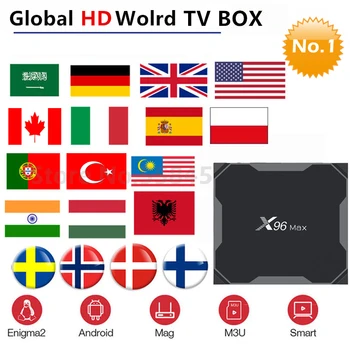 

World x96max iptv box android 9.0 tv box europe German Dutch Italy smart tv box only support m3u smart tv no channels included