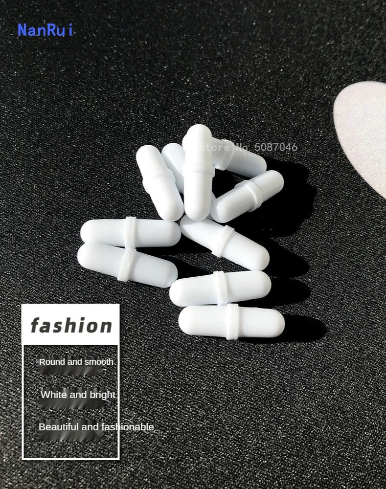 7 Barres D'agitation Magnétiques Type C PTFE - Pour Agitateur Magnétique De Laboratoire