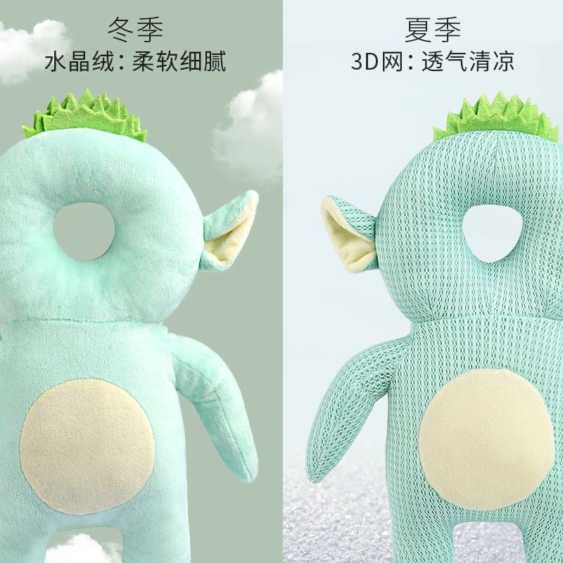 

Baby shatter-resistant headrest baby head protection pad summer breathable child headgear