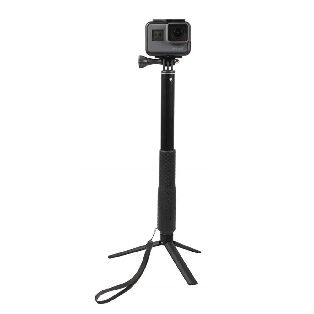 Аксессуары для Gopro алюминиевая селфи палка ручной монопод штатив с дистанционным