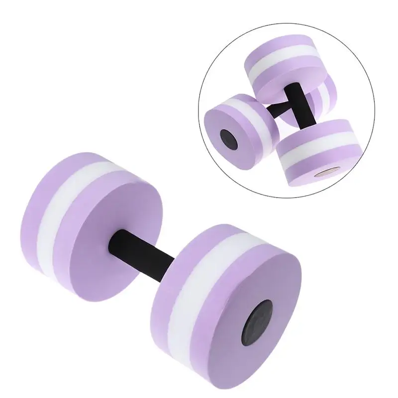 Aquatic Exercise Dumbbell Water Barbells Hand Bar Gym Fitness Lifting Accessory