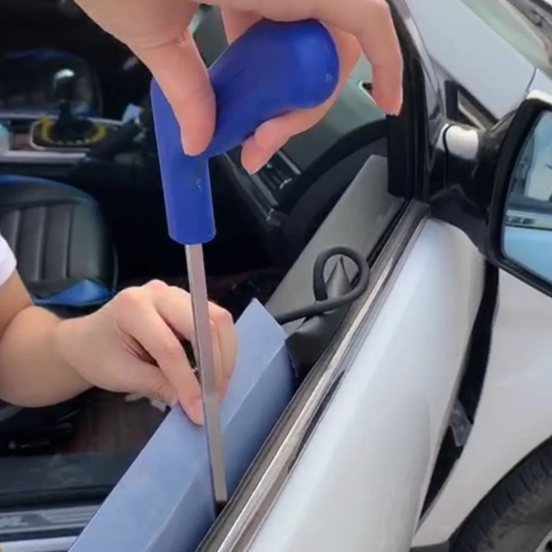 車のへこみ修理キット 塗装なしの車のへこみ除去 クジラの尾のフック フラットバーツール ツバメの尾 Aliexpress Tools