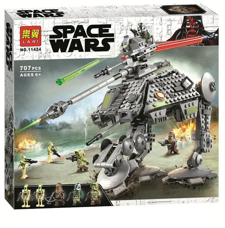 

2020 New At-st At-ap 20th Edition Walker Buiding Block Brick Star Wars Toy Fit 75234 75261 Lepinings Kid Gift Birthday