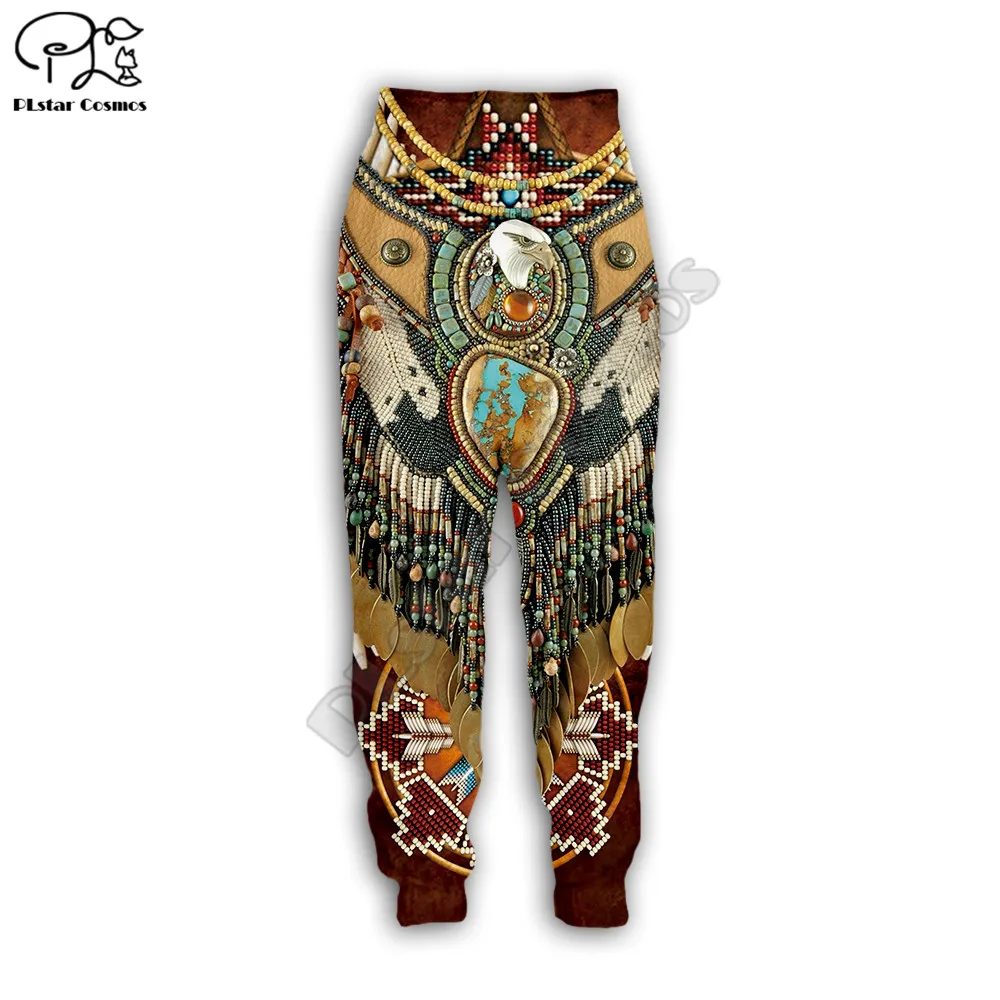 

PLstar Cosmos 2020 New Men for Women Casual Pants Native Indian 3d Printed jogging hip hop Long Sweatpants style-6