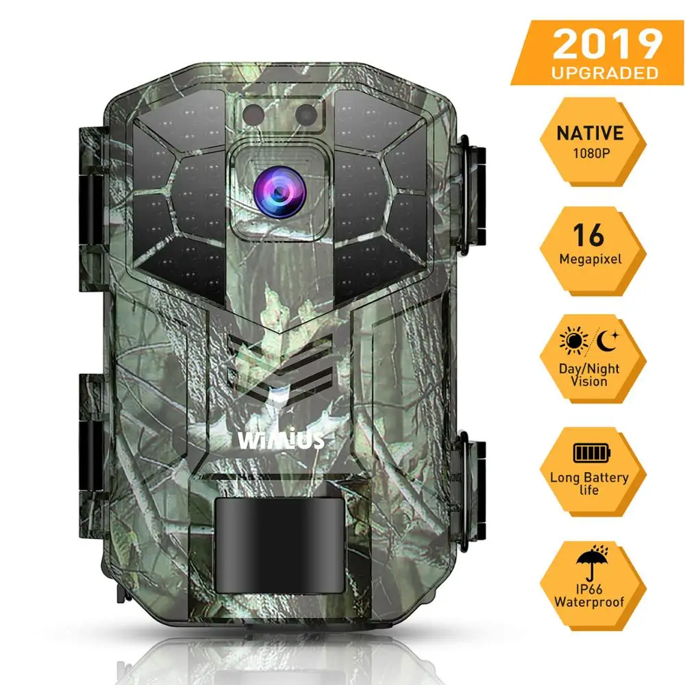  WIMIUS H5 Hunting Camera Wild Camera 16MP Photo Pixels 1080P underwater Waterproof Outdoor Action c