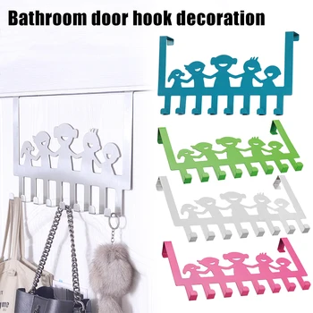 

Over The Door Hook Hanger Heavy Duty Organizer Rack 8 Hooks for Towel Hat Coat Bag Home SER88