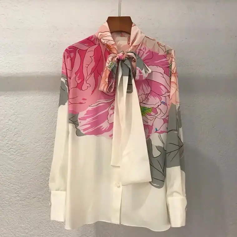 AH11855, модные женские блузки и рубашки,, Подиумные, Роскошные, известный бренд, Европейский дизайн, вечерние, стильная женская одежда