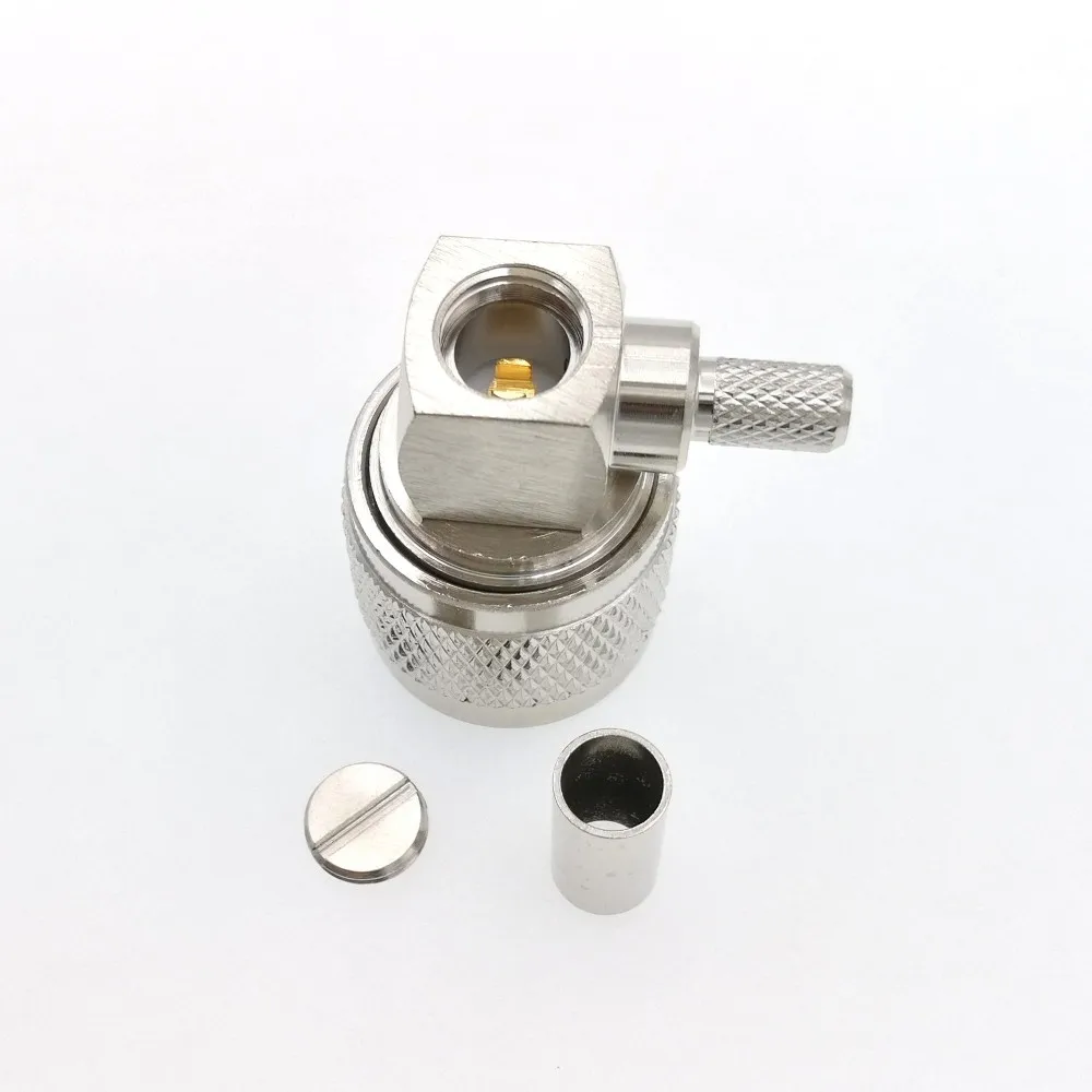 N Male Right  For RG58 2