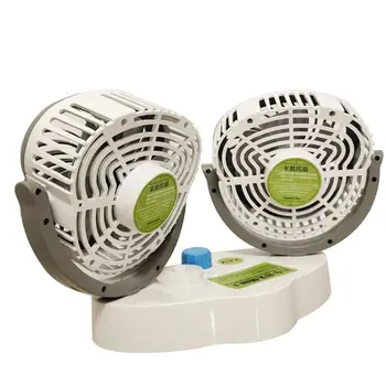 

2020 New Double-headed High-wind Cooling Electric Car Fan 12V/24V Auto Powerful Rotatable