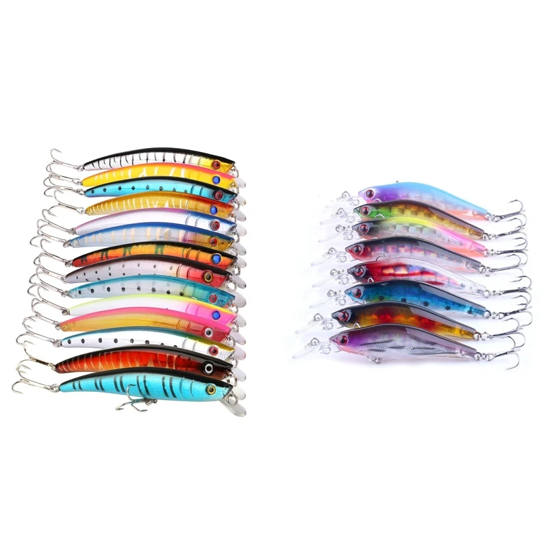 14pcs Fishing Bait Sea Fishing Lures Set 11 5cm 4 53 Inch 11 2g 8pcs Wobblers Laser Minnow Fishing Lures Fishing Lures Aliexpress