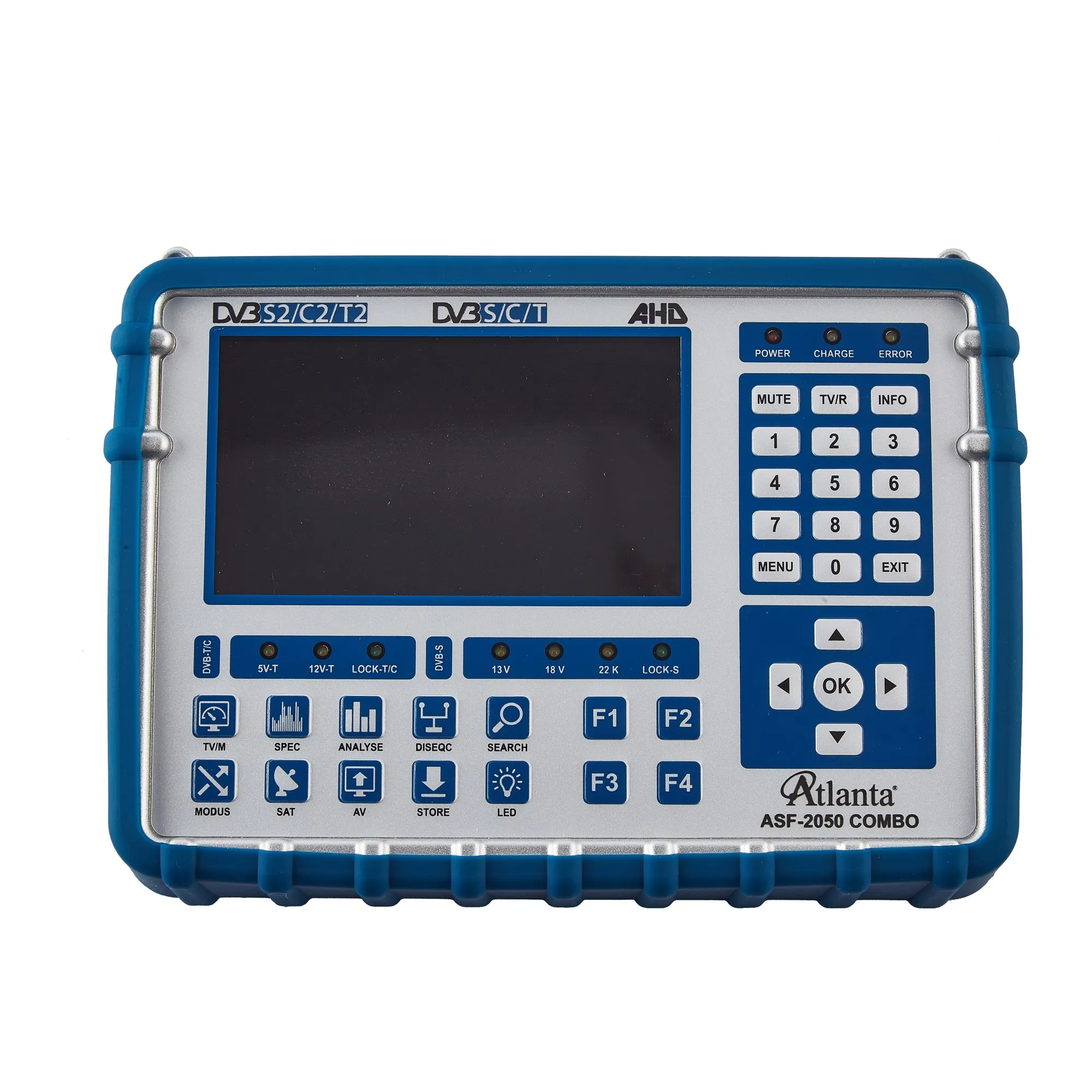 Atlanta ASF 2050 комбо спутниковый измеритель Finder DVB-S/S2/S2X/T/T2/C/C2