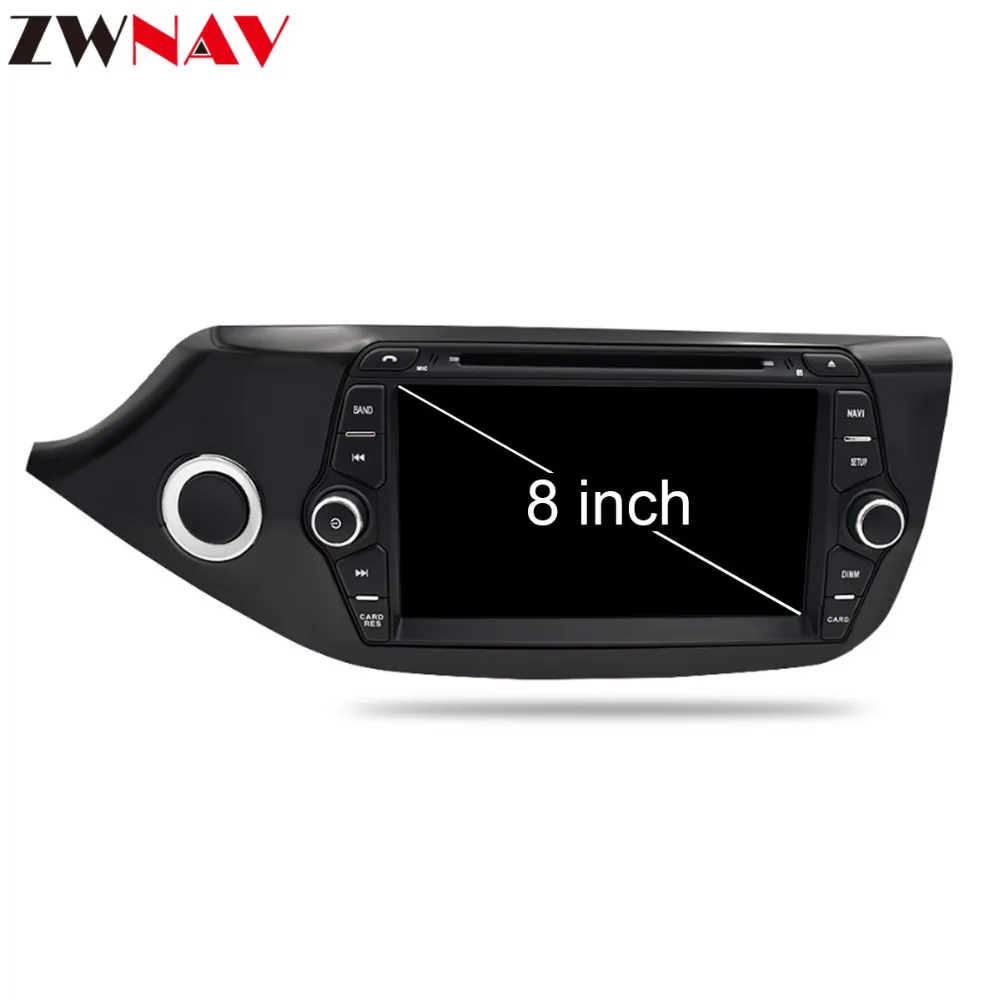 Clearance Android 9.0 Car DVD player 2 Din Auto Radio For Kia Ceed 2013 2014 2015 2016 GPS Navigation Multimedia Audio Video BT head unit 8