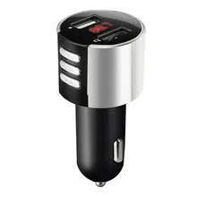 Hands-free Wireless 4.2 FM Transmitter Modulator Car Charger 3.1A Dual USB Adapter Car MP3 Player Wireless Receiver