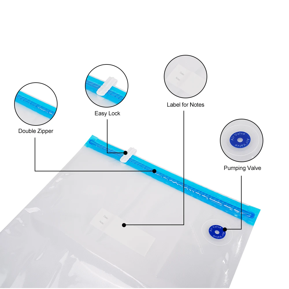 Kingroon 3d Impressora Pla Abs Tpu Filamento Bolsa de Vácuo de Armazenamento Secador de Filamento Safekeep Umidade Resistente Peças de Impressora 3d - Imagem 5