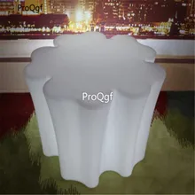 Ngryise 1 Set led comfortable five leaf grass shape random color table