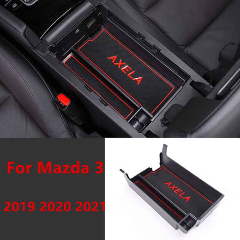 For Mazda3 Mazda 3 Central Control storage box Armrest box storage car accessories