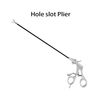 

New Medical Student Laparoscopic Simulation Training Instruments needle holder forceps Hole slot Plier Educational Equipment