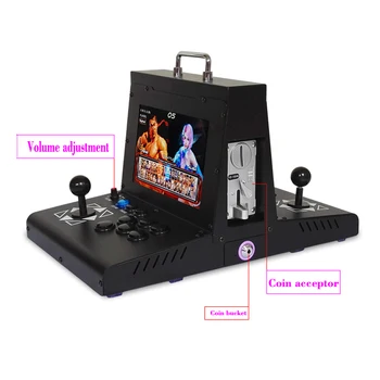 

10 inch LCD pandora box DX bartop mini arcade machine/pandora box DX generation 3000 games in 1
