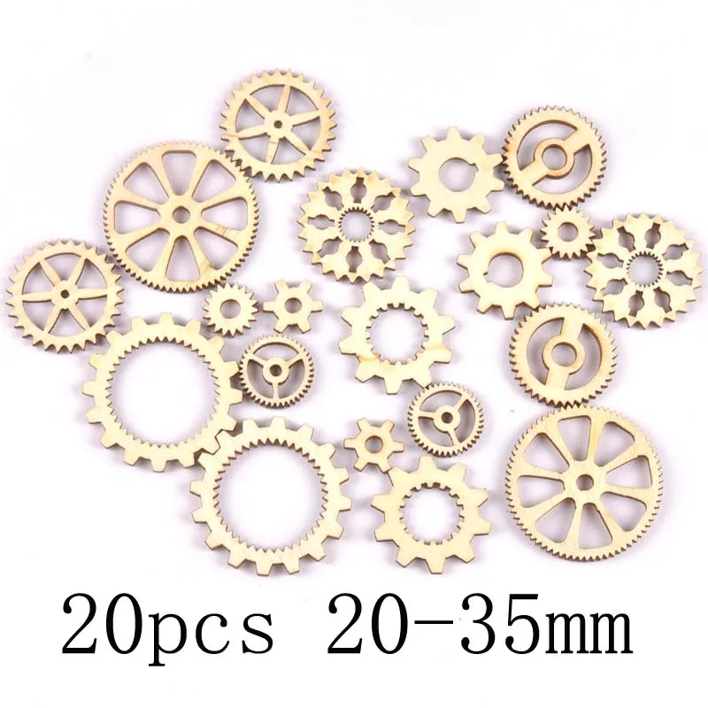 mt1816-20pcs Смешанный принт деревянное животное Ломтики для Аксессуары для скрапбуков украшения из натурального дерева DIY украшения для дома M2520 - Цвет: mt1816-20pcs
