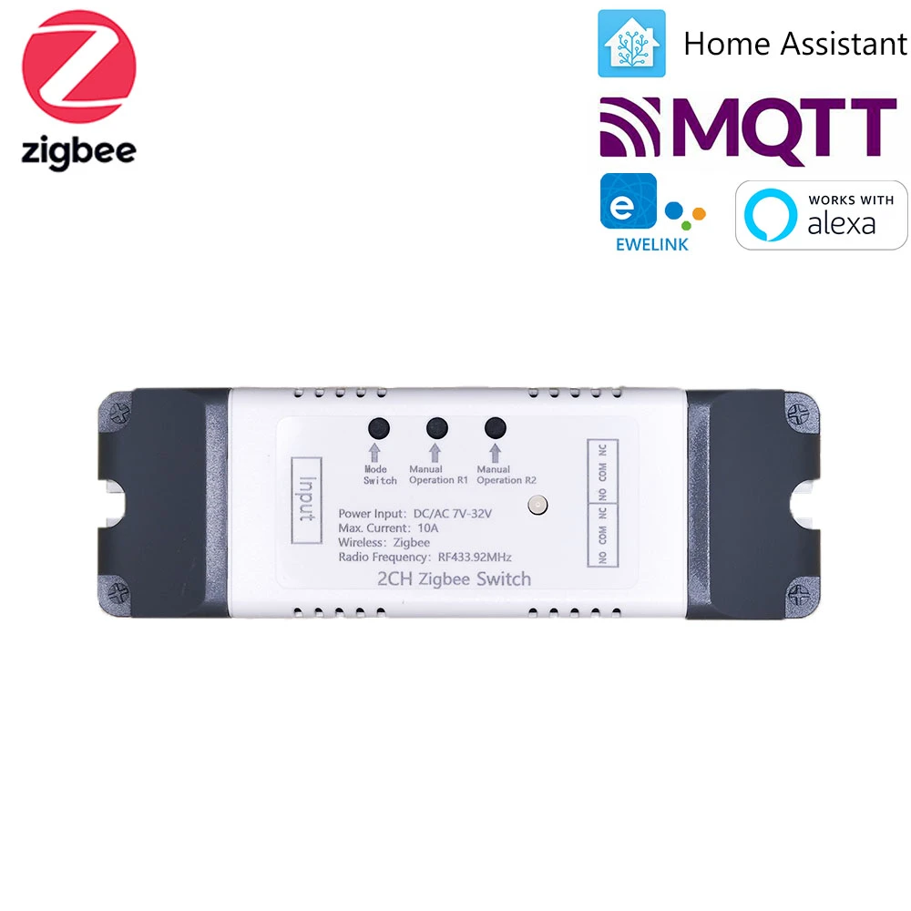 nietig Triatleet salaris Zigbee 2-channels 12v 24v Smart Inching Switch,compatible With Philips Hue,smartthings,  Alexa,tuya,ewelink - Switches - AliExpress