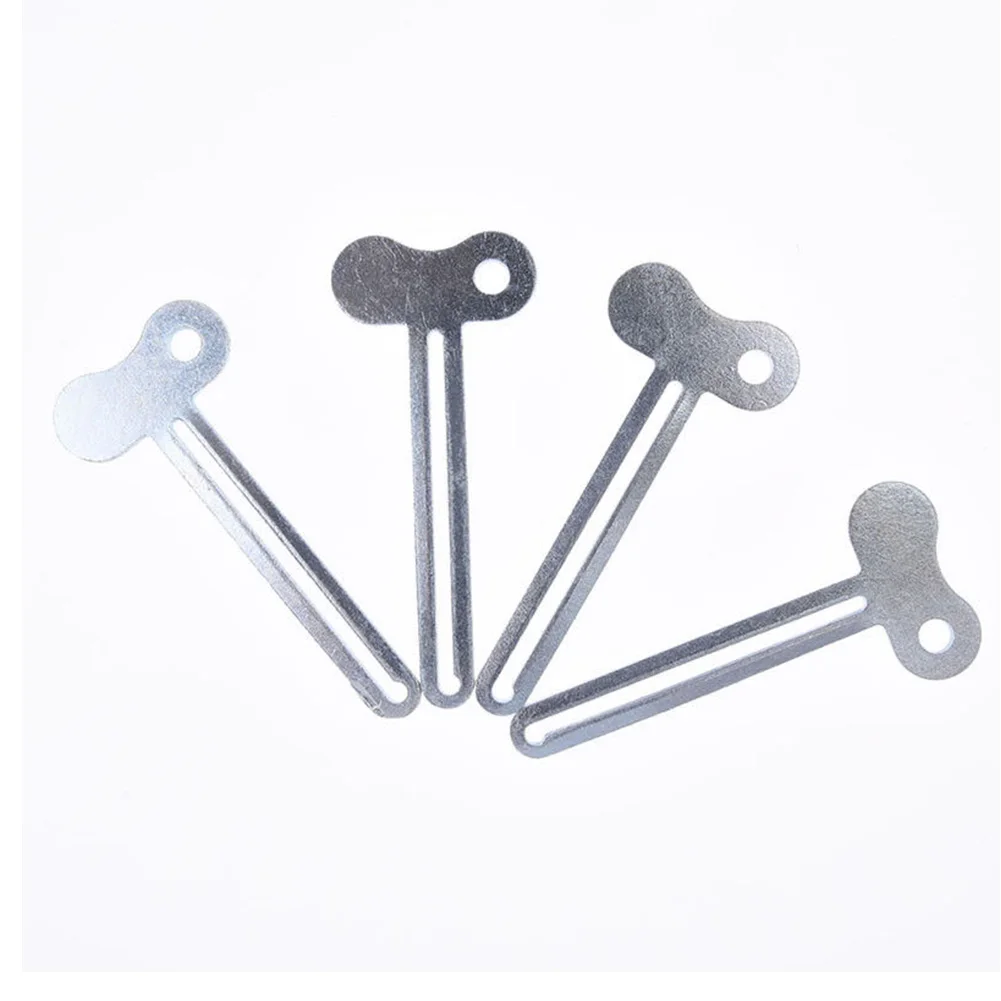 5Pcs Multifunction Home Lightweight Accessories Dispenser Holder Portable Toothpaste Squeezer Ear Shape Stainless Steel Hotel