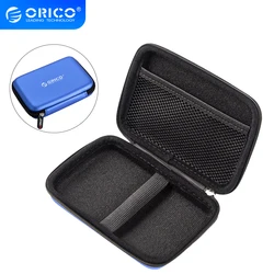 ORICO – sac de protection pour disque dur Portable, 2.5 pouces, stockage EVA pour câble USB, pochette pour lecteur de carte 