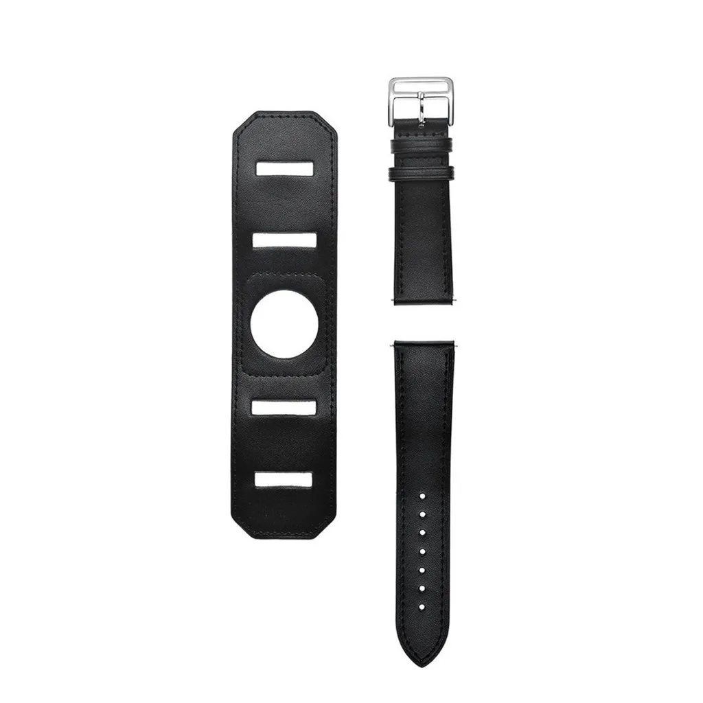 Винтажный кожаный ремешок для смарт-часов, ремешок-манжета для samsung gear S3, спортивный браслет 22 мм, сменный Браслет для часов