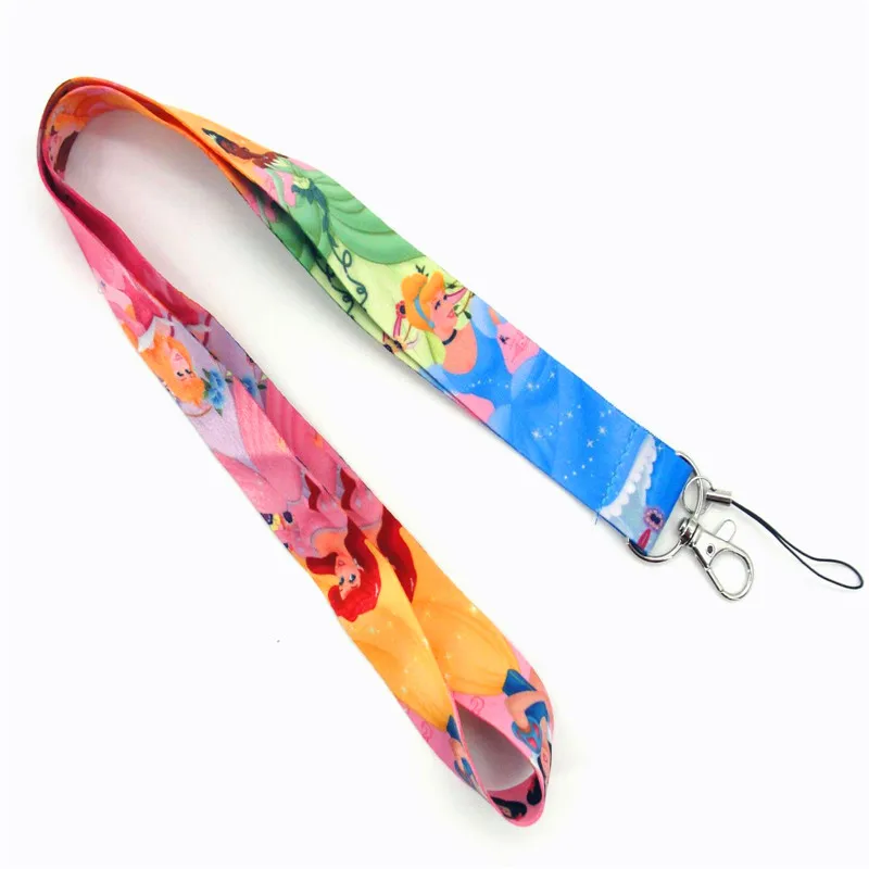 New anime Cute Cartoon Neck Strap Lanyard for keys ID Card Gym Mobile Phone Straps USB badge holder DIY Hang Rope