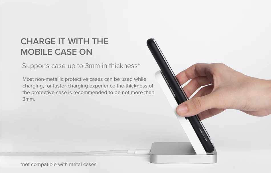Xiaomi 30W Vertical Wireless Charger description image 9