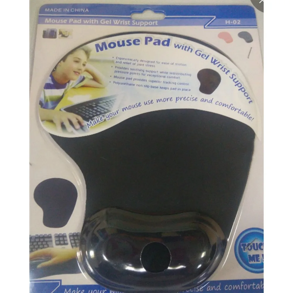 

Ergonomic U Style Silica Gel Mouse Wrist Rest For Pad Laptop PC Computer In Stock Drop Shipping