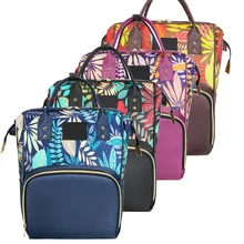 

Baby Diaper Bag Backpack for Mom Printed Maternity Baby Care Nappy Nursing Bags Fashion Travel Diaper Backpack for Stroller Kit