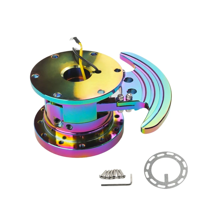 Universal-Colorful-Racing-Steering-Wheel-Quick-Release-Hub-Kit-Adapter-Body-Removable-Snap-Off-Boss-Kit (1)