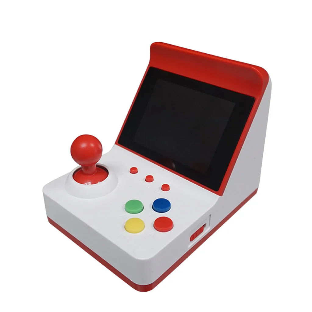 Red Игровая консоль для видео игровой мини-автомат 3,0 дюймов консоль классические ручные видеоигры с 2 контроллерами игры ретро игра Consola - Цвет: Red